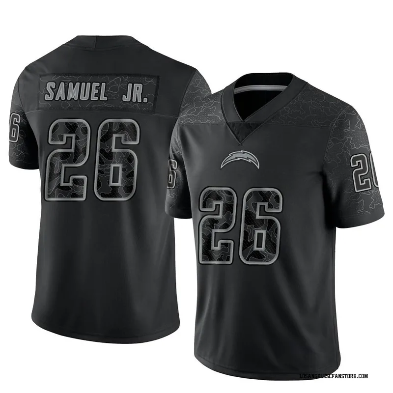 Asante Samuel Jr unsigned Los Angeles White Football Jersey XL