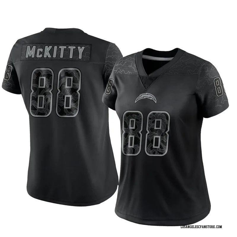 Tre McKitty Los Angeles Chargers Game-Used #88 White Jersey vs