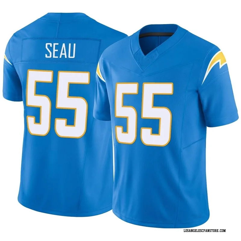 Men's Nike Junior Seau Royal Los Angeles Chargers Retired Player Alternate  Game Jersey in 2023