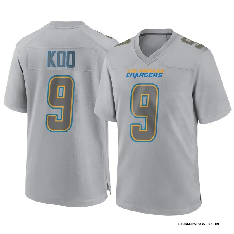 RARE NWT Nike Younghoe Koo LA Chargers #9 Blue Rookie Jersey Youth XL 18-20