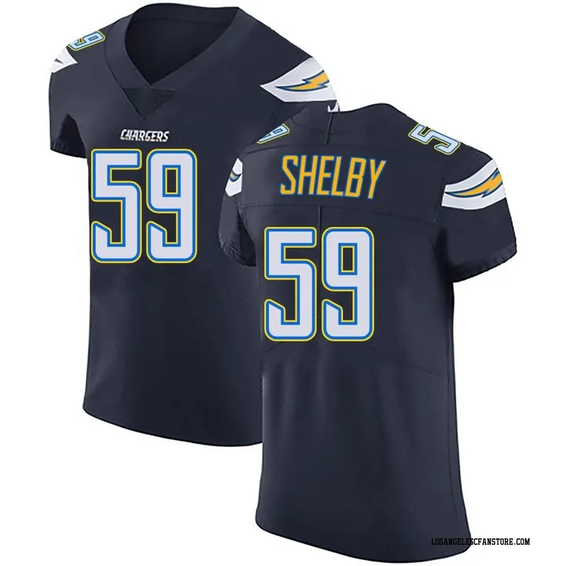 Ty Shelby Men's Nike Powder Blue Los Angeles Chargers Vapor Elite Custom  Jersey - Yahoo Shopping