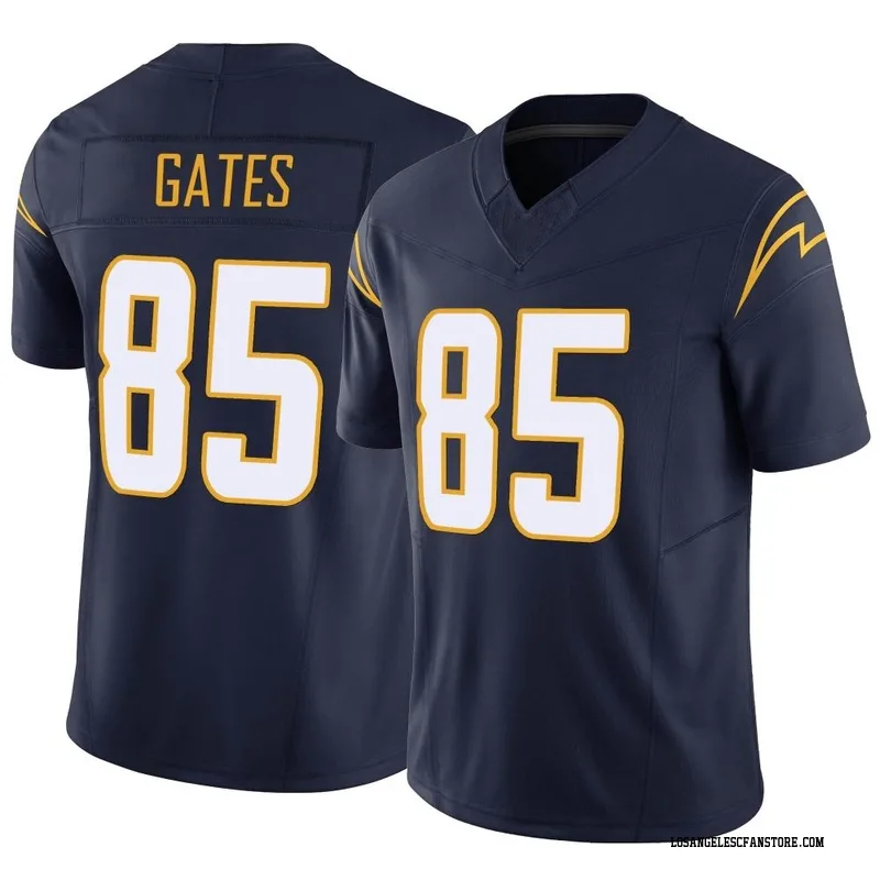 ANTONIO GATES Chargers POWDER BLUE Jersey M-5XL Unsigned Custom