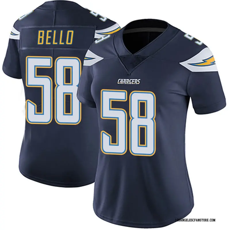 ladies chargers jersey