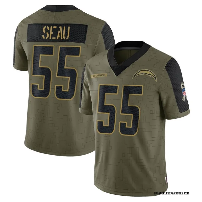 Los angeles chargers fanessah junior seau shirt, hoodie, longsleeve tee,  sweater