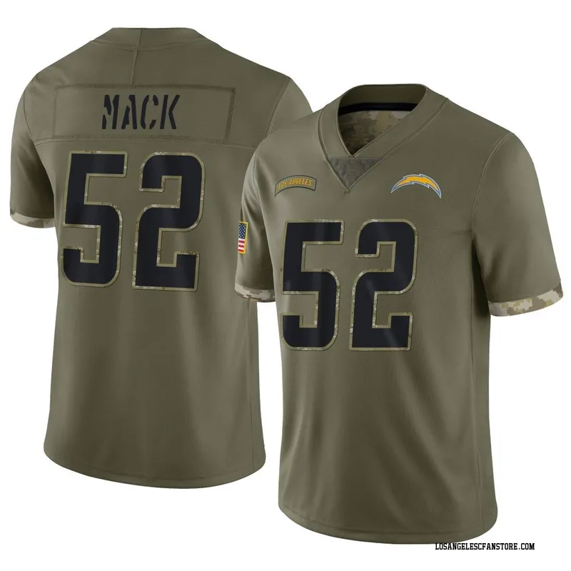 Lids Khalil Mack Los Angeles Chargers Fanatics Authentic, 46% OFF