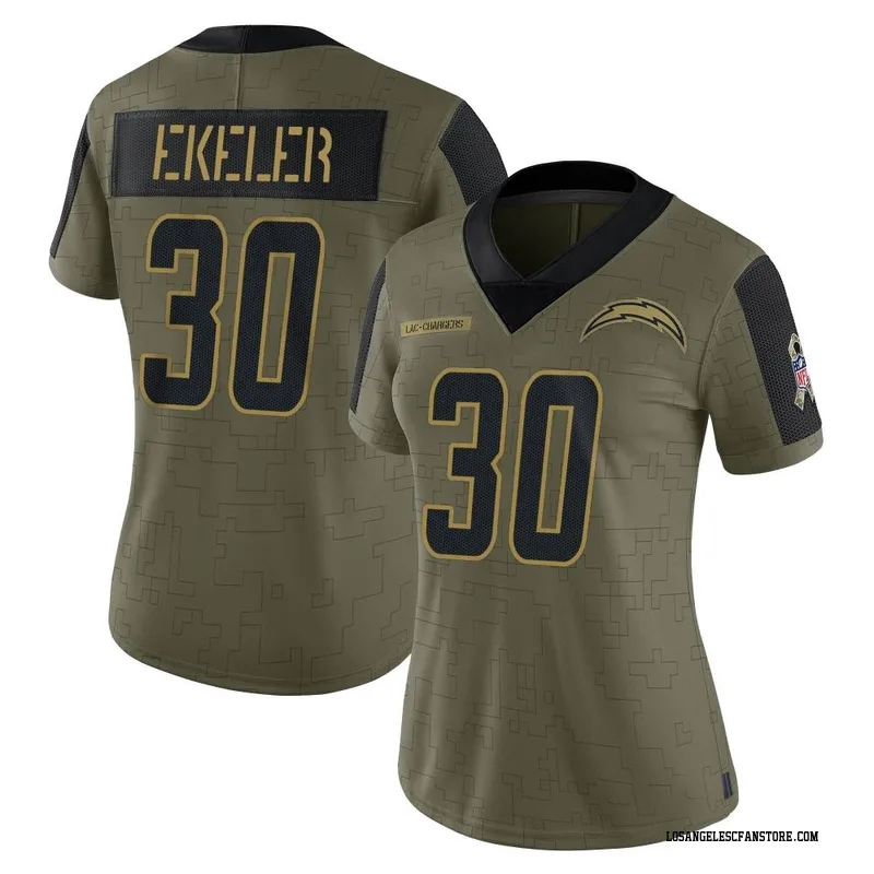 NFL Los Angeles Chargers RFLCTV (Austin Ekeler) Men's Fashion Football  Jersey