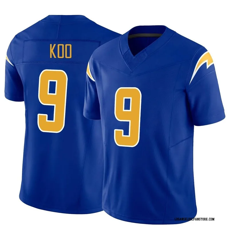 Younghoe Koo Jersey, Younghoe Koo Legend, Game & Limited Jerseys, Uniforms  - Chargers Store