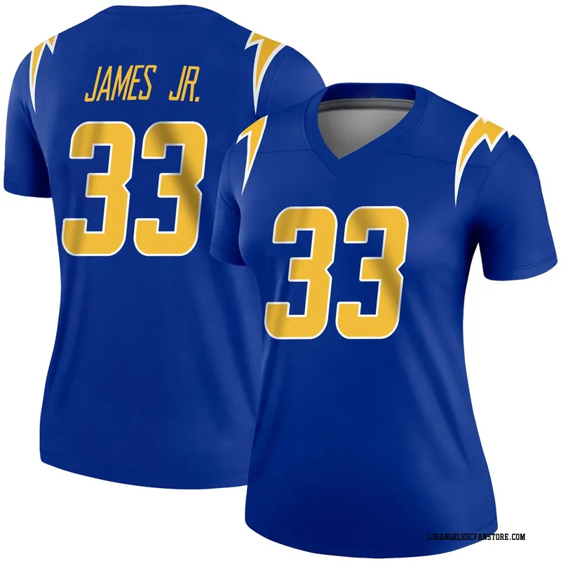 Nike Chargers 33 Derwin James 2020 New Royal Vapor Untouchable Limited  Jersey