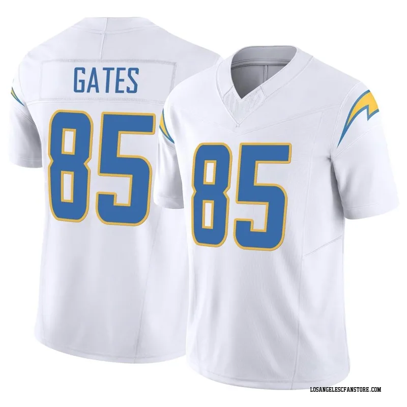 ANTONIO GATES Chargers POWDER BLUE Jersey M-5XL Unsigned Custom