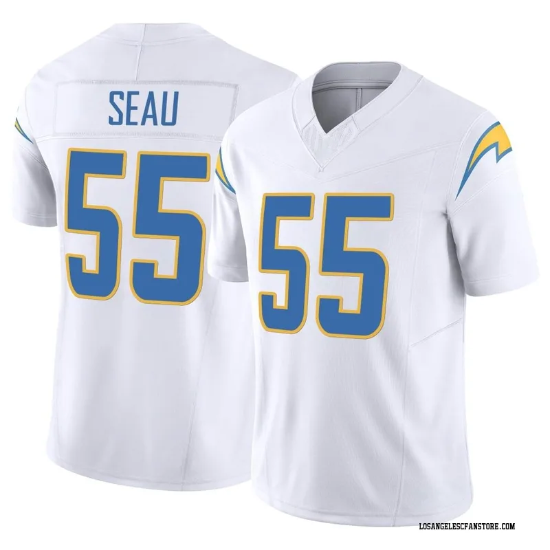 Los Angeles Chargers Junior Seau Light Blue 60th Anniversary Vapor Limited  Jersey - Bluefink